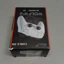 NBCP Wired PS5 Controller - Gaming Controller for PlayStation 5, PS4, PC/Steam, Turbo & Linear Hall-effect Trigger, Dual Vibration, 3.5mm Audio Jack - White