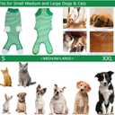 Dog Recovery Suit, After Surgery Wear for Pets Male Female, Professional Dog Onesie for Surgery for Abdominal Wounds Recovery Shirt, Substitute E-Collar & Cone X-Large (Green, XL)