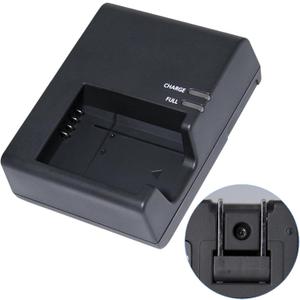 LC-E10E Quick Charger for Canon: LP-E10 LC-E10 LC-E10C Compatible Battery EOS 1100D 1200D 1300D 1500D 2000D 3000D 4000D kiss X50 X70 X80 X90 Rebel T3 T5 T6 T7 T100 DSLR Digital Camera (Black)