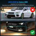 Front Bumper Lip Splitter for Subaru WRX 2022-2025 Accessories AKMAN