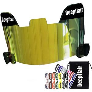 Deepflair Football Helmet VisorFootball Helmet Visor Impact Resistant Visor for Youth&Adult Football Gear