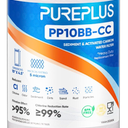 PUREPLUS 5 Micron 10"x4.5" Whole House Sediment & Carbon Water Filter,1PACK PP10BB-CC Replacement Cartridge for GE FXHTC,GXWH40L,GXWH35F,GNWH38S,Culligan RFC-BBSA,WRC25HD,Pentek RFC-BB