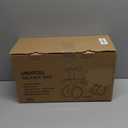 Umatoll Colorful Lighting Baby Balance Bike Toys for 1 Year Old Boys Gifts, Adjustable Seat Baby Walker, One Year Old Boy Birthday Gifts, 12-24 Months Toddler First Ride on Toys with Removable Basket