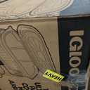 Igloo Party Bar 125 Qt Rolling Cooler, Light Gray