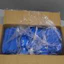 1000 Count Blue Silverware Set, 334 Plastic Forks, 333 Spoons, 333 Knives, Medium Weight BPA Free Disposable Cutlery Set, Bulk Combo Pack Flatware Set for Party Supplies