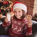 Mimorou 30 Pcs 6'' Christmas Gold Pearl Swizzle Sticks Plastic Drink Stirrers Xmas Cocktail Stirrers for Drinks Hot Cocoa Coffee Tea Festive Reusable Beverage Decorations