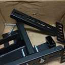 Adjustable Headboard Brackets for Metal Bed Frame Universal Brackets for Headboard with Footboard Extension Kit Fit Twin Full Queen King 2 Pcs Matte Black