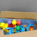 VTech Pop-a-Balls Push and Pop Bulldozer, Yellow