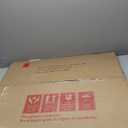 28x32 Silver Bathroom Mirror for Wall, Brushed Metal Framed Bathroom Vanity Mirror, Modern Rounded Corner Rectangle Mirror, Anti-Rust (Horizontal/Vertical)