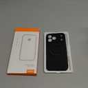 FEWGEY Silicone for iPhone 17 Pro Max Case, with 360 Spin MagRing Magnetic Holder Stand Compatible with MagSafe and Camera Control, Soft Liquid Silicone Cozy Grip, Black