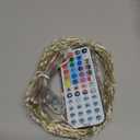 BrizLabs Fairy String Lights, 33ft 100 LED Color Changing Pastel Fairy Lights with Remote Timer, USB Easter Starry Light Music Sync RGB Twinkle Light for Xmas Halloween Easter Party Wedding Decor