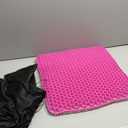 Plus Size Gel Seat Cushion for Long Sitting, Extra Large and Thick Pressure Relief Seat Cushion for Back, Hip, Sciatica, Tailbone Pain, Use for The Office, Wheelchair, Car, Trip, Recliner.(Rose Pink)