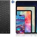 OMOTON Bluetooth Keyboard Compatible with iPad A16 11th 10th Generation, iPad 10.2 (9th/8th/7th), iPad Pro 13/12.9/11 inch, iPad Air/Mini and More iOS Devices, Black