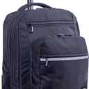 J World Sundance Laptop Rolling Backpack for Girls Boys. Roller Bookbag with Wheels, Black