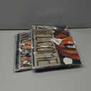 5 x Doncida 3 Pack Happy Halloween Thanksgiving Christmas Garden Flag 12x18 inch Double Sided Burlap Pumpkin Welcome Fall Holiday Small Yard Flag for Outside Decoration