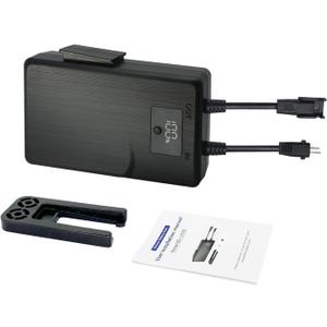STAIGO Universal Battery for Reclining Furniture Rechargeable Recliner Power Supply for 2-Pin Electric Motion Furniture for Okin-Limoss-Berkline-Med with LED Display [2500mAh]