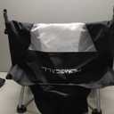 HOMECALL Camping Black Chair  Low Beach Chairs for Adults with High Back, Support 400LBS