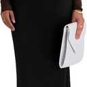 PRETTYGARDEN Fall Dresses for Women 2026 Elegant Off The Shoulder Long Sleeve Formal Wedding Guest Bodycon Maxi Dress (XL)