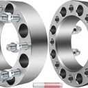 ECCPP 8x6.5 to 8x6.5 Wheel Spacers 2 inch 8 Lug 8x165.1mm to 8x165.1mm for Chevrolet Silverado 1500 HD 2001-2006| for GMC Sierra 2500 HD 2001-2010| for Chevy Silverado 3500 HD 2007-2010-2PCS
