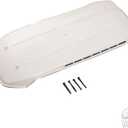 65529 Polar White Direct Replacement Dometic Refrigerator Old Style Vent Lid