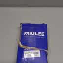 MIULEE Solid Color Sheer Curtains 84 Inches Long 2 Panels Set - Elegant Lightweight Grommet Light Filtering Window Voile Panels/Drapes/Treatment for Bedroom Living Room W42 x L84 Inch, Cream