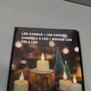 Homemory Flameless Rechargeable Tea Lights with Remote Timer - LED Tea Lights Battery Operated, Realistic Flickering for Home Holiday Decor, Wedding Table Centerpieces, 12-Pack ( 1-1/2''H 2-1/3'')