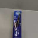 Oral-B Pro 100 CrossAction, Battery Powered Toothbrush, Black, 1 Count (Pack of 1)