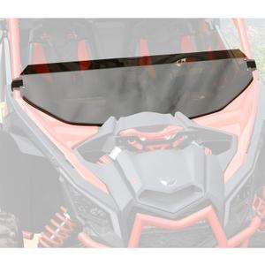 A & UTV PRO Maverick X3 Half Windshield Dark Tinted, Compatible with 2017-2025 Can Am Maverick X3 XRS XDS Turbo R Max,Dark Tint Standard Polycarbonate Construction Window | 250x Stronger Than Glass