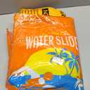 Slip and Water Slide for Kids and Adults Extra Long Water Slides for Backyard Build in Sprinkler with Two Bodyboards Heavy Duty Summer Outdoor Backyard Water Toys
