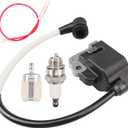 A411000880 20016-71601 Ignition Coil with Spark Plug for Shindaiwa AH231 C230 T230 Trimmer