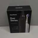 Aquasonic Duo - Dual Handle Ultra Whitening 40,000 VPM Wireless Charging Electric ToothBrushes - 3 Modes with Smart Timers - 10 Dupont Brush Heads & 2 Travel Cases Included