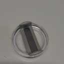 Stanley Quencher Tumbler Lid | Twist on Flowstate 3-Position Lid Replacement for Tumbler with Handle | Accessory fits Stainless Steel Drinking Cup | BPA-Free | Clear (Black)