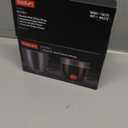 Bodum 10oz Bistro Double Wall Insulated Mug, High-Heat Borosilicate Glass, Set of 2, Clear