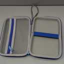 JCHPINE Hard Carrying Case for GiiKER Super Slide Brain Games, Protective Storage Holder for GiiKER Brain Teaser Puzzles Interactive Handheld Game Console Accessories (Blue Case Only)