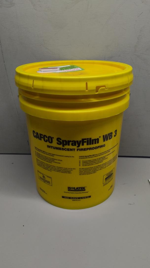 CAFCO SprayFilm WB3 Intumescent Fireproofing