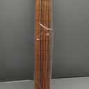 LazBlinds No Tools No Drill Cordless Bamboo Roman Shades, Light Filtering Window Treatment, Roll Up Bamboo Blinds for Windows 34'' W x 64'' H, Wood