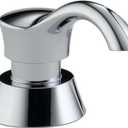 Delta Faucet Pilar Kitchen Soap Dispenser for Kitchen Sinks, Chrome RP50781