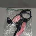 Kiddale 2Pcs Bunny Ears Headbands Rabbit Hair Bands for Easter Halloween Spring Party Decorations (Black)