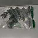 Upgraded W10546503 WPW10546503 Dishwasher Top Rack Adjuster kit Fit for Kitchen-aid Dishwasher Parts Upper Rack, with W10195840 & W10195839 & W10250160 for Whirl-pool ken-more Dishwasher by AMI PARTS