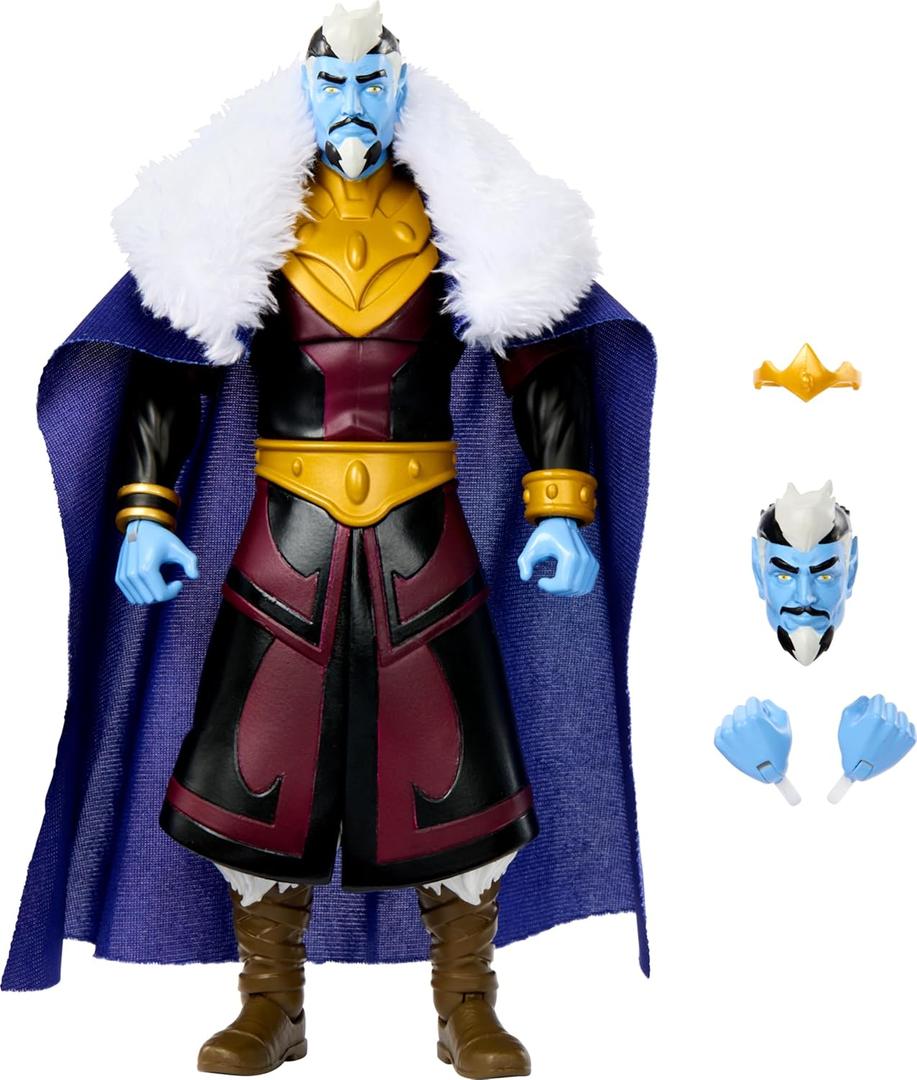 Masters of The Universe Masterverse Action Figure & Accessories, King Keldor Motu Collectible with Articulation & Swappable Parts, 7-inch