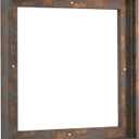 PIXY CANVAS Floater Frame 18x18 for 3/4 (0.75) inch Deep Canvas Paintings/Canvas Prints/Wood Canvas Panels/Wall Art/Wall Decor/Home Decor/Artwork (Rusty Blue, 18 x 18 inch, Square)