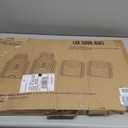 FH Group Automotive Floor Mats - Heavy-Duty Monster Eye Floor Mats for Cars, Universal Fit Full Set, Climaproof Floor Mats, Trimmable Floor Mats for Most Sedan, SUV, Truck Floor Mats Rubber Gray