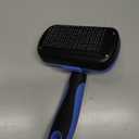 Swihauk Self Cleaning Slicker Brush - Skin Friendly Deshedding Grooming Tool for Dogs & Cats, Suitable for Shedding & Haired Pets, with Pet Supplies Accessories, Blue