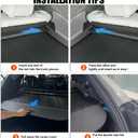 Retractable Cargo Cover for 2026 2025 2024 Subaru Crosstrek, Rear Trunk Cover Compatible with Subaru Crosstrek 2024-2026 Security Shielding Shade No Gap Car Accessory Black, Carbon Fiber