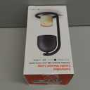 SwitchBot Smart Candle Warmer Lamp with Timer & Voice Control  Dimmable Flameless Candle Wax Melter, Matter-Enabled for Apple Home & Alexa, Perfect Valentine & Birthday Gift for Women, Home Decor (Black)