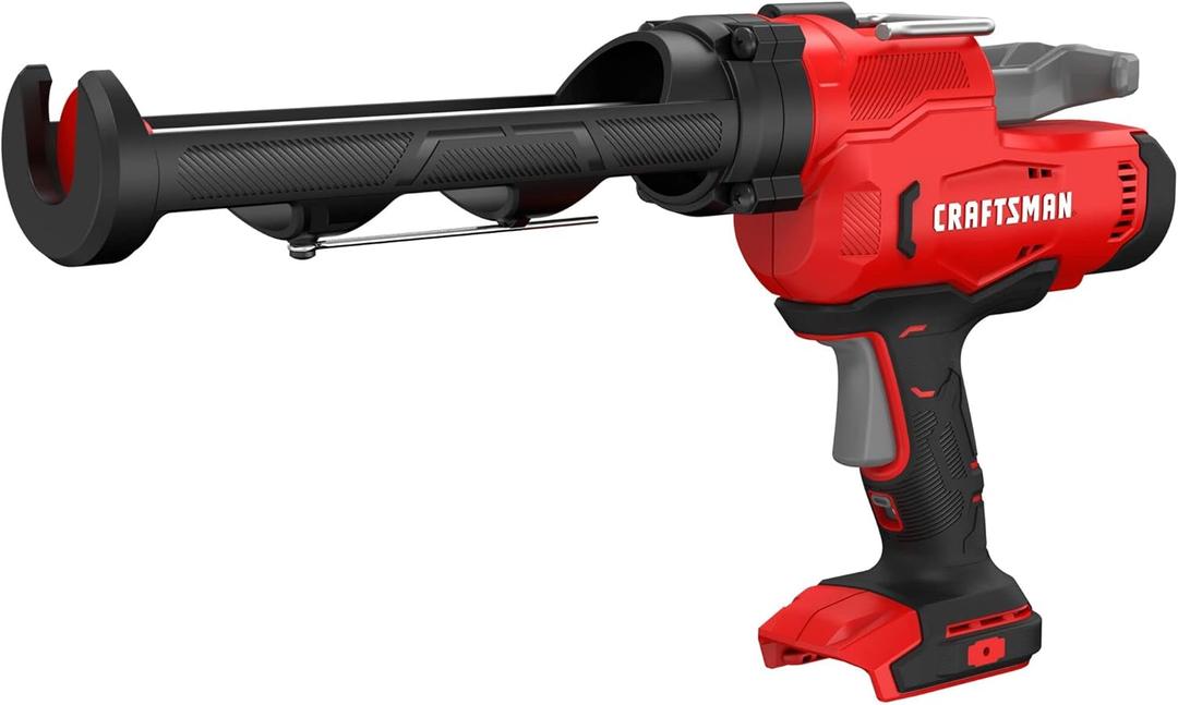 CRAFTSMAN V20 Caulk Gun, No Drip, Cordless, with anti-drip and variable speed, Tool Only (CMCE600B)