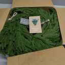 2 Pcs Christmas Garland with Lights 6 Ft, Real Touch Norfolk Pine Garland for Mantle, Christmas Decorations Indoor Outdoor for Wall Fireplace, Faux Greenery Cedar Garland Realistic for Table Decor