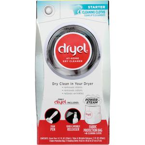 Dryel At-Home Dry Cleaning Starter Kit With Bag, Breeze Clean Scent 1 kit