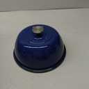 Enamelled Cast Iron Dutch Oven Pot  Dutch Oven For Sourdough Bread Baking  Cast Iron Bread Pot  Dark Blue, 6 Quarts, 22cm  by Nuovva