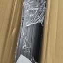 10 Pack Metal Fence Post Black Splicing, 7FT Heavy Duty Garden Fence Post for Wire Fence, Fence Posts No Dig U Post for Lawn, Garden, Farm